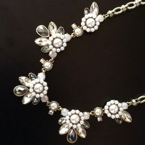 Bella Jack Pearl & Crystals Statement Necklace